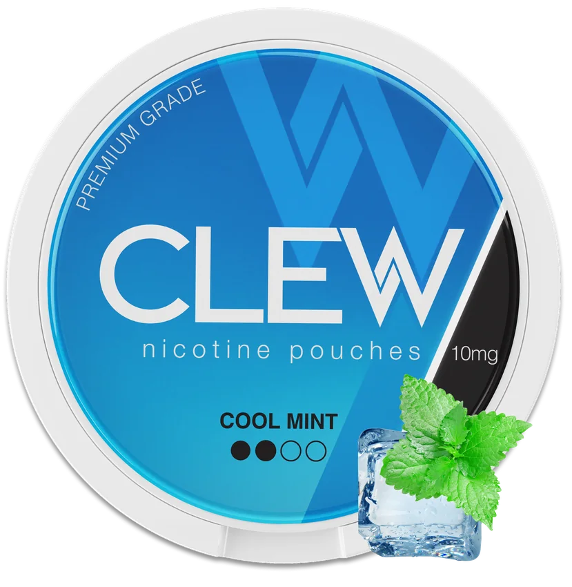 CLEW Cool Mint nicotine pouches