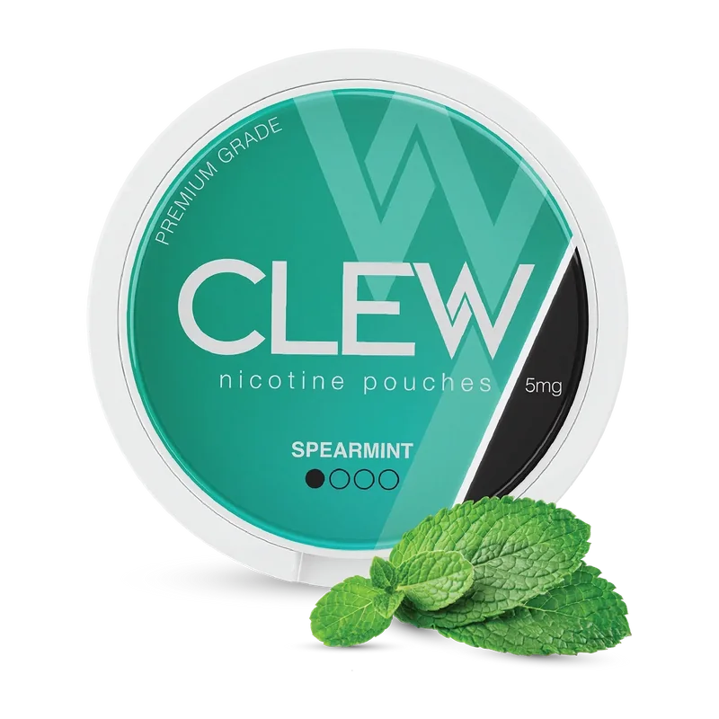 CLEW Spearmint nicotine pouches